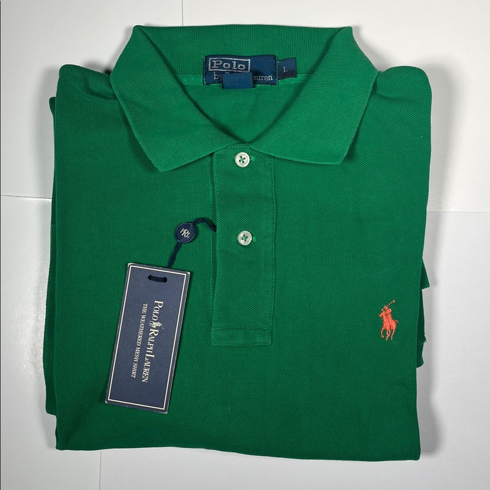 Polo Ralph Lauren Short Sleeve Mesh Polo Shirt